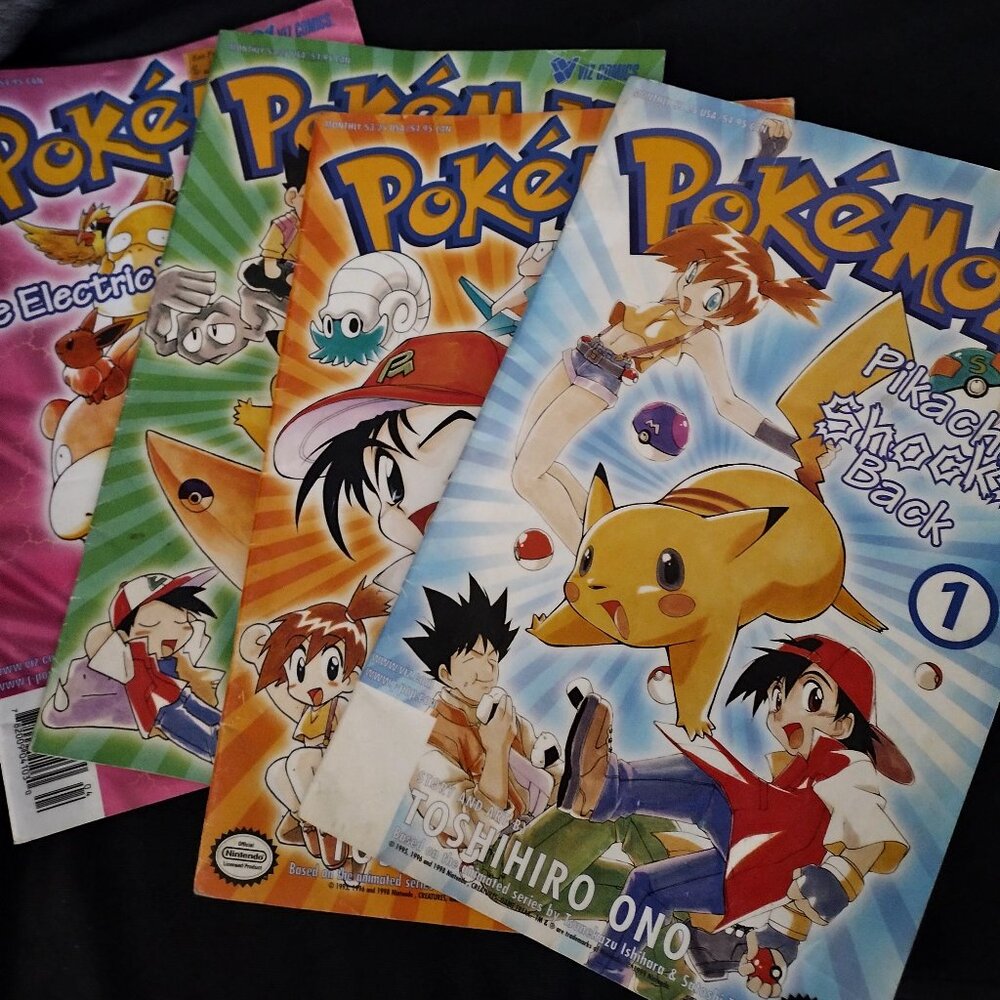 4 Viz pokemon comics